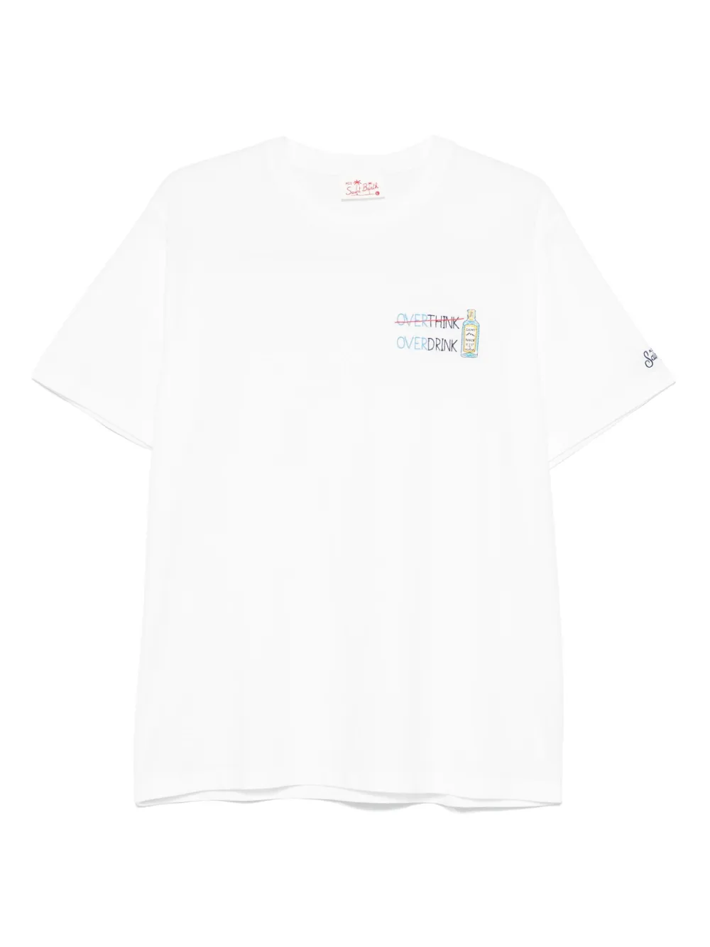 MC2 Saint Barth playera con eslogan bordado | blanco | Image 1