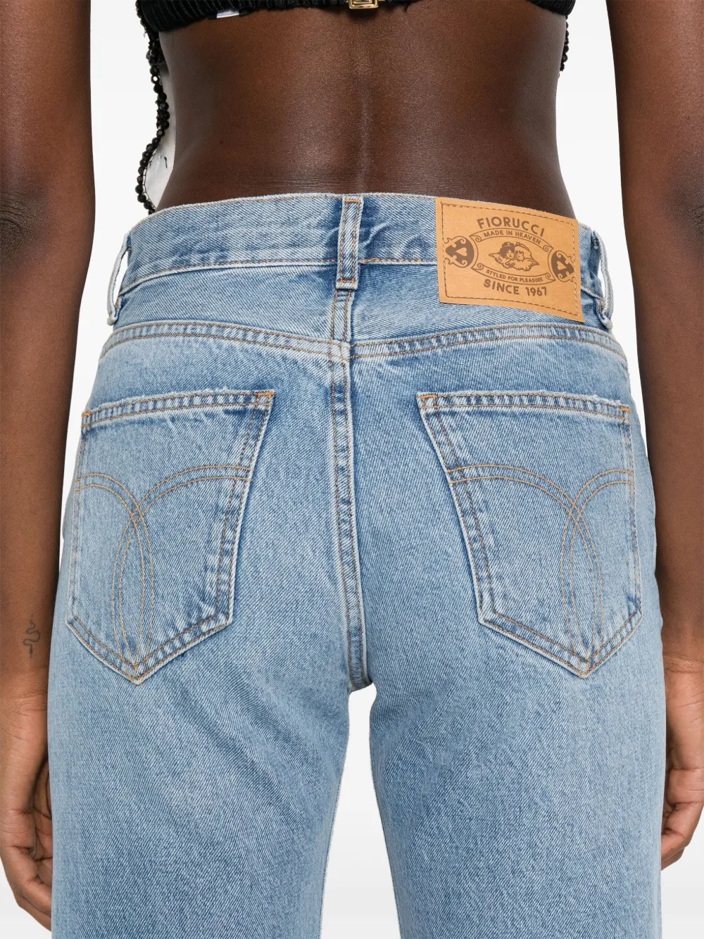 Fiorucci Katoenen jeans Blauw