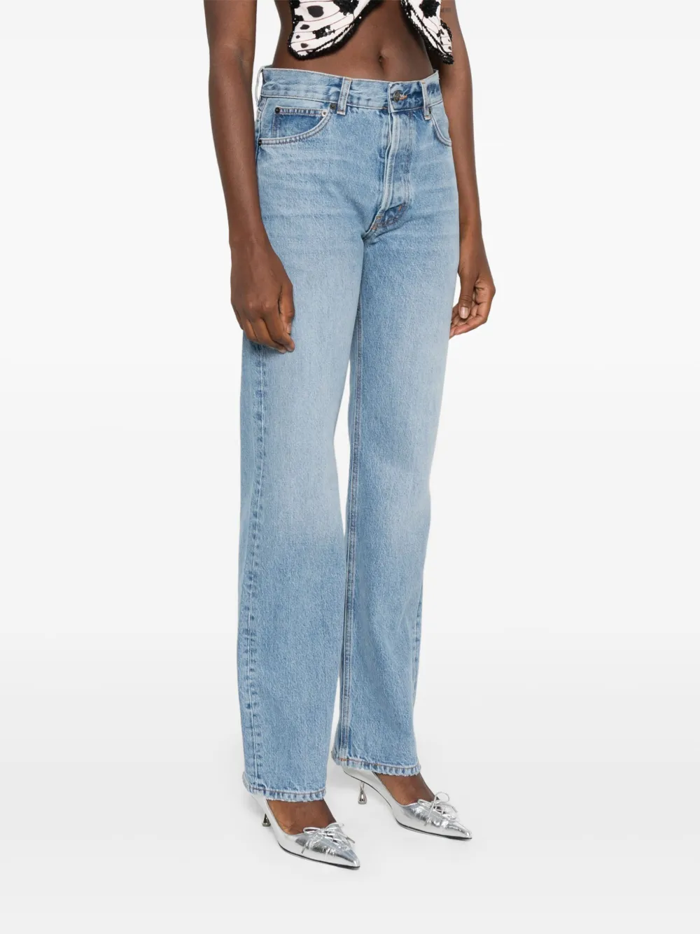 Fiorucci Katoenen jeans Blauw