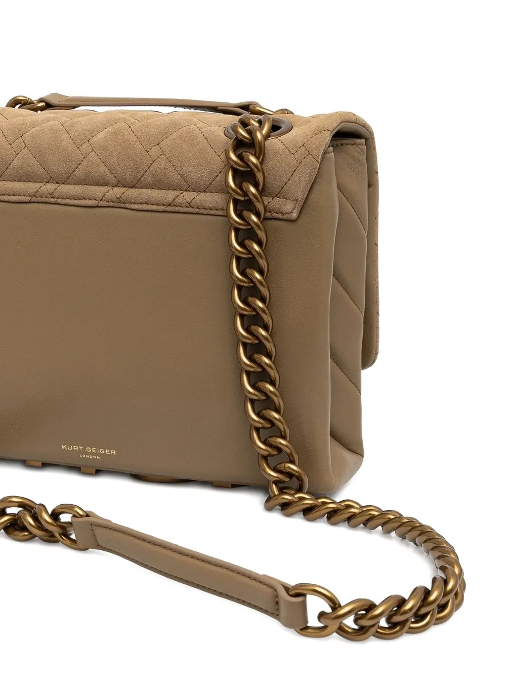 Kurt Geiger London quilted chain-strap satchel | Image 2