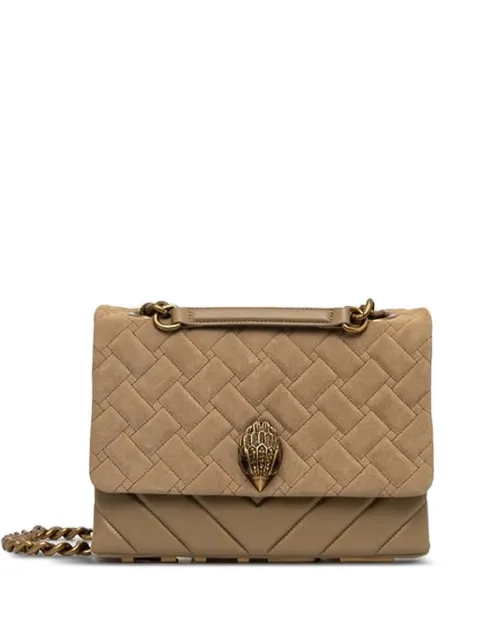 Kurt Geiger London quilted chain-strap satchel