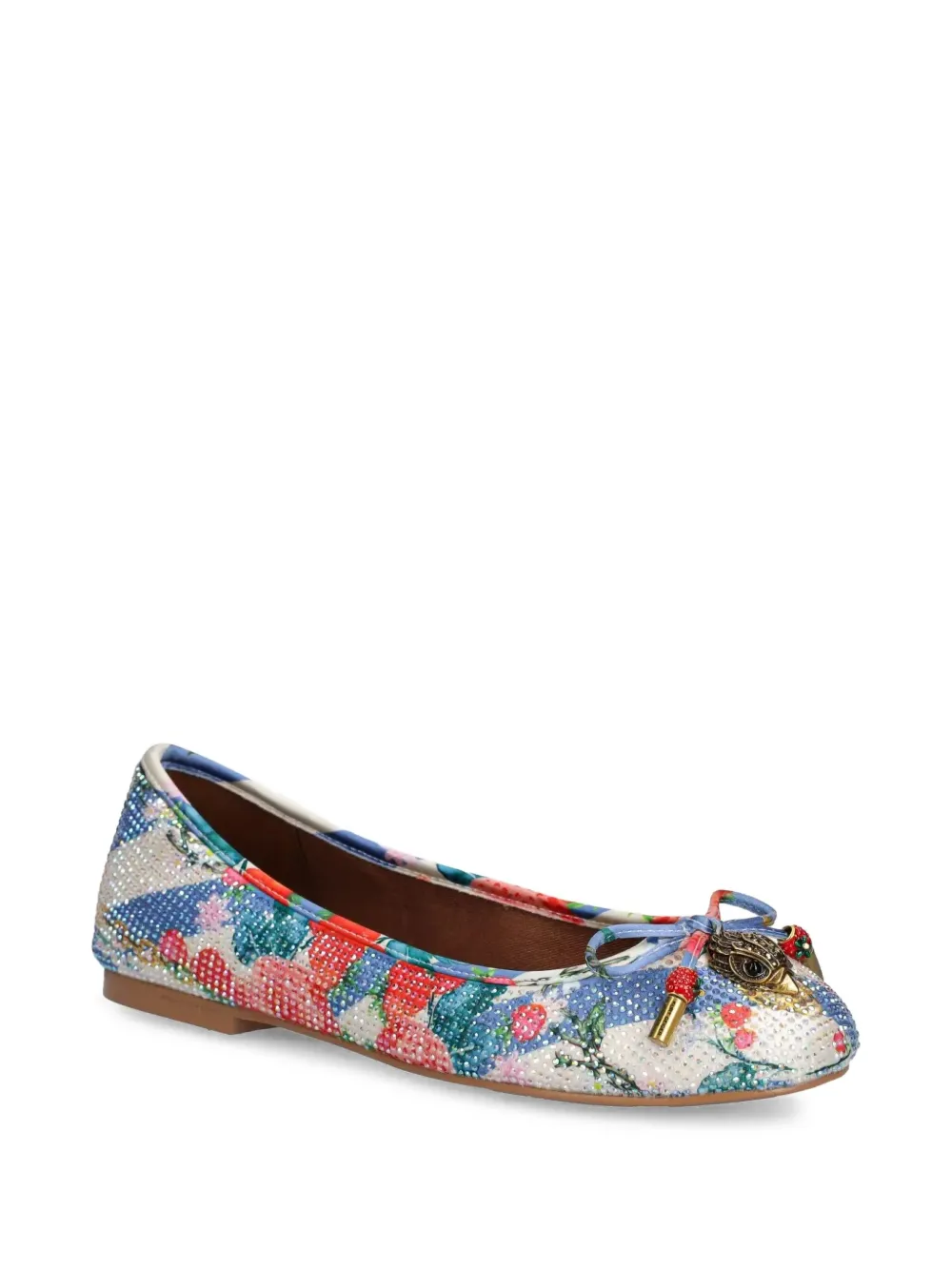 Kurt Geiger London Leren ballerina's - Wit