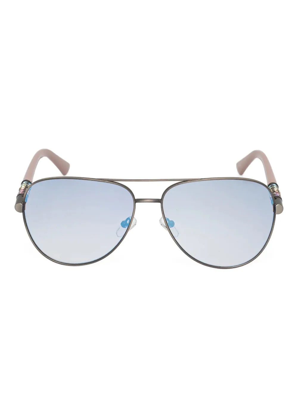 Kurt Geiger London Occhiali da sole con montatura stile pilota - Argento