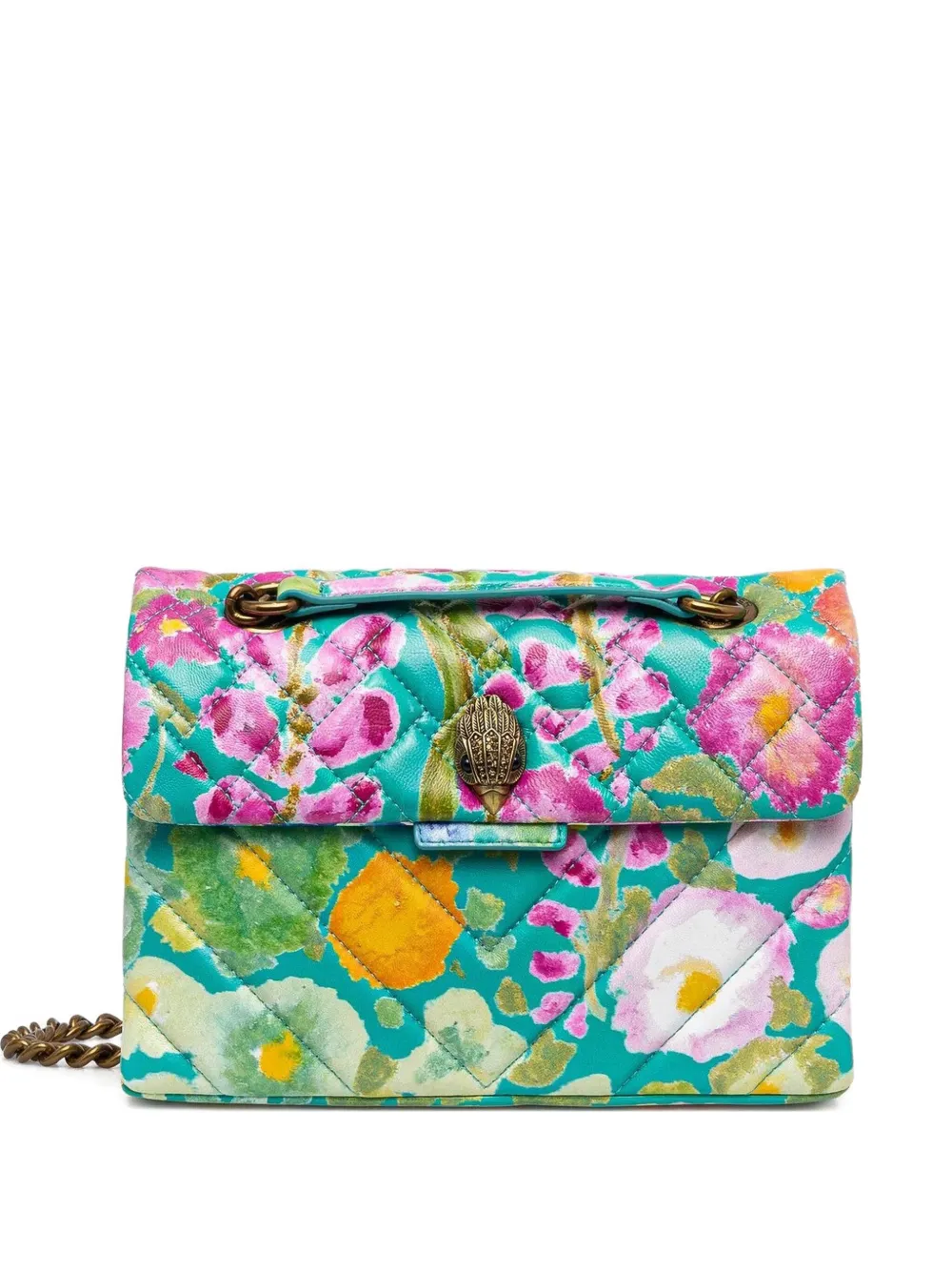 Kensington floral-print satchel bag