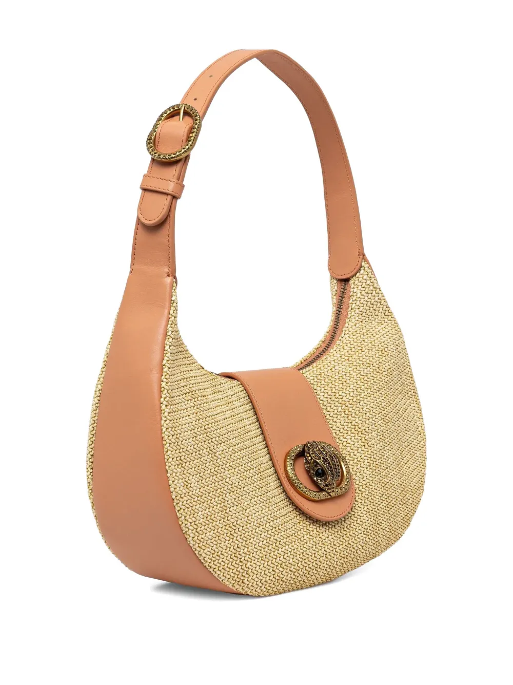 Kurt Geiger London Geweven schoudertas - Beige