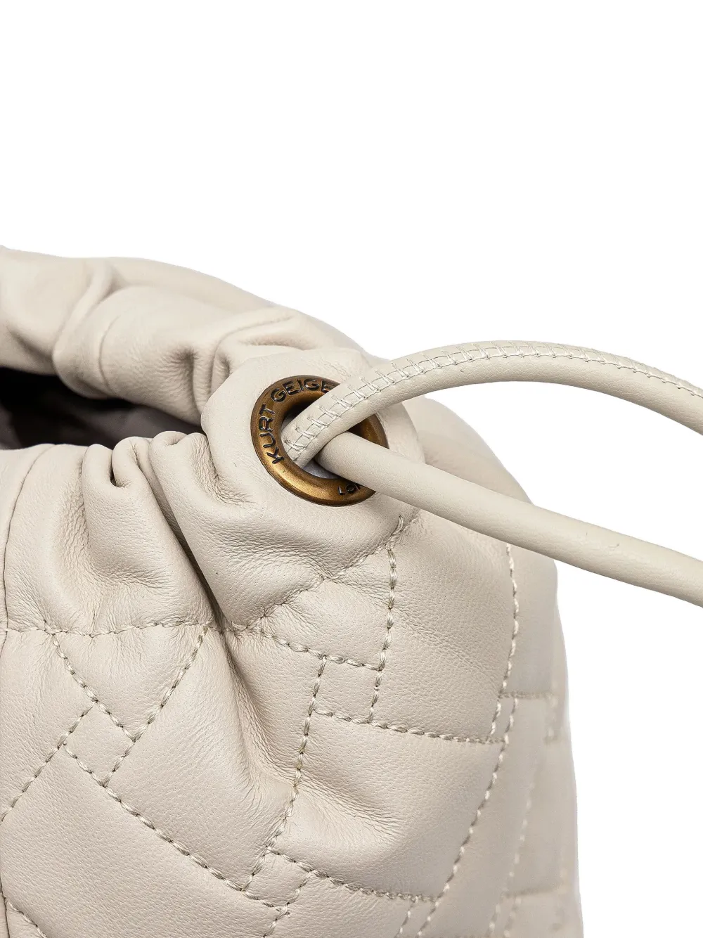 Kurt Geiger London quilted drawstring tote bag | Image 5