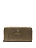 Kurt Geiger London leather zip-around wallet - Brown
