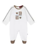 Aigner Kids graphic-print babygrow - White