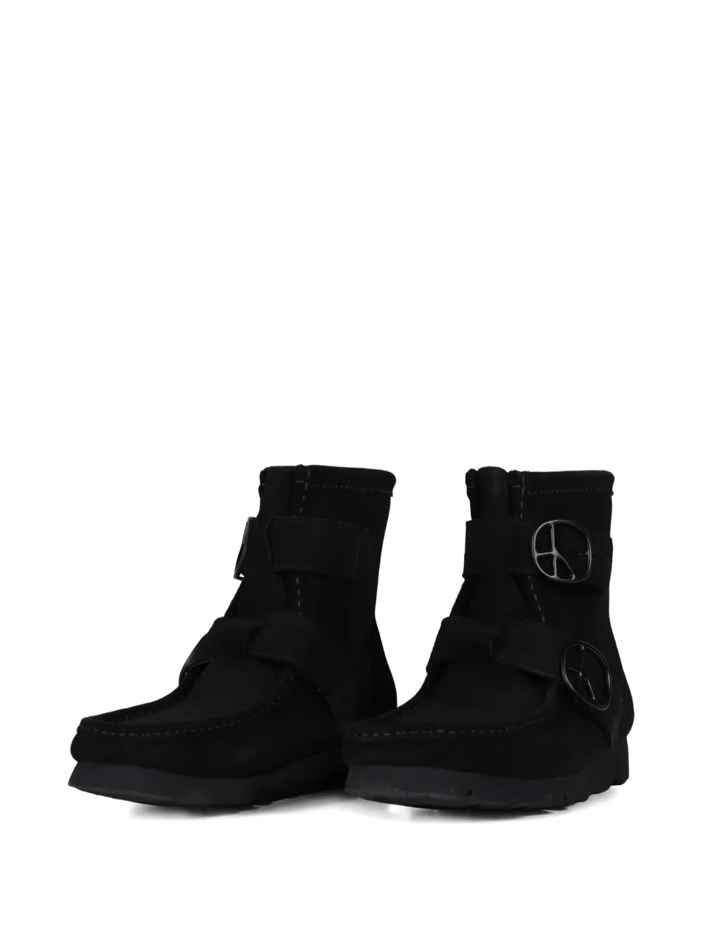 Needles buckled boots Black
