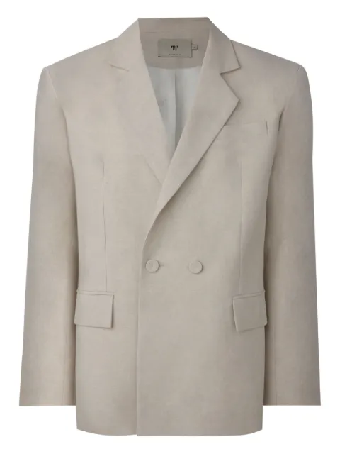 MISCI Blazer de alfaiataria com abotoamento duplo