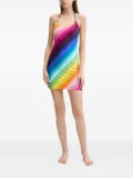 Kurt Geiger London rainbow mini dress - Yellow