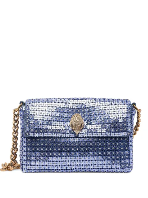 Kurt Geiger London Mini Kensington sequin-embellished shoulder bag