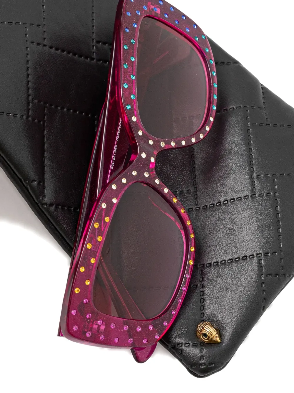 Kurt Geiger London Shoreditch Gem zonnebril Roze