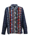 Needles checked cotton shirt - Blue