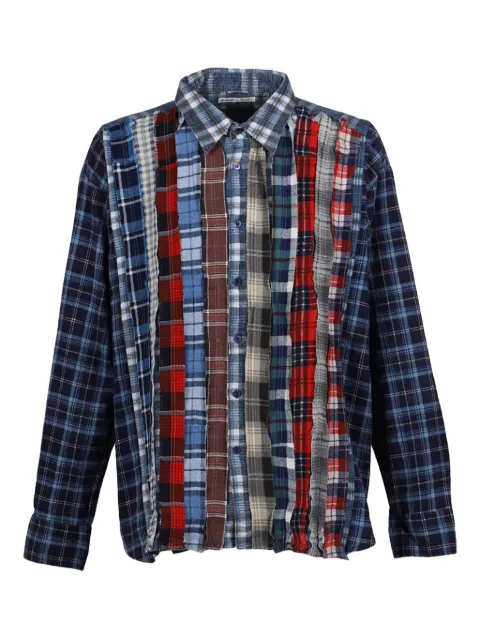 Needles checked cotton shirt