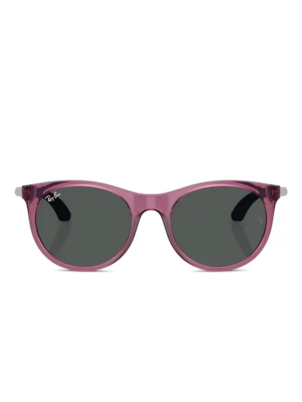 Ray-Ban round-frame Sunglasses Pink FARFETCH ID