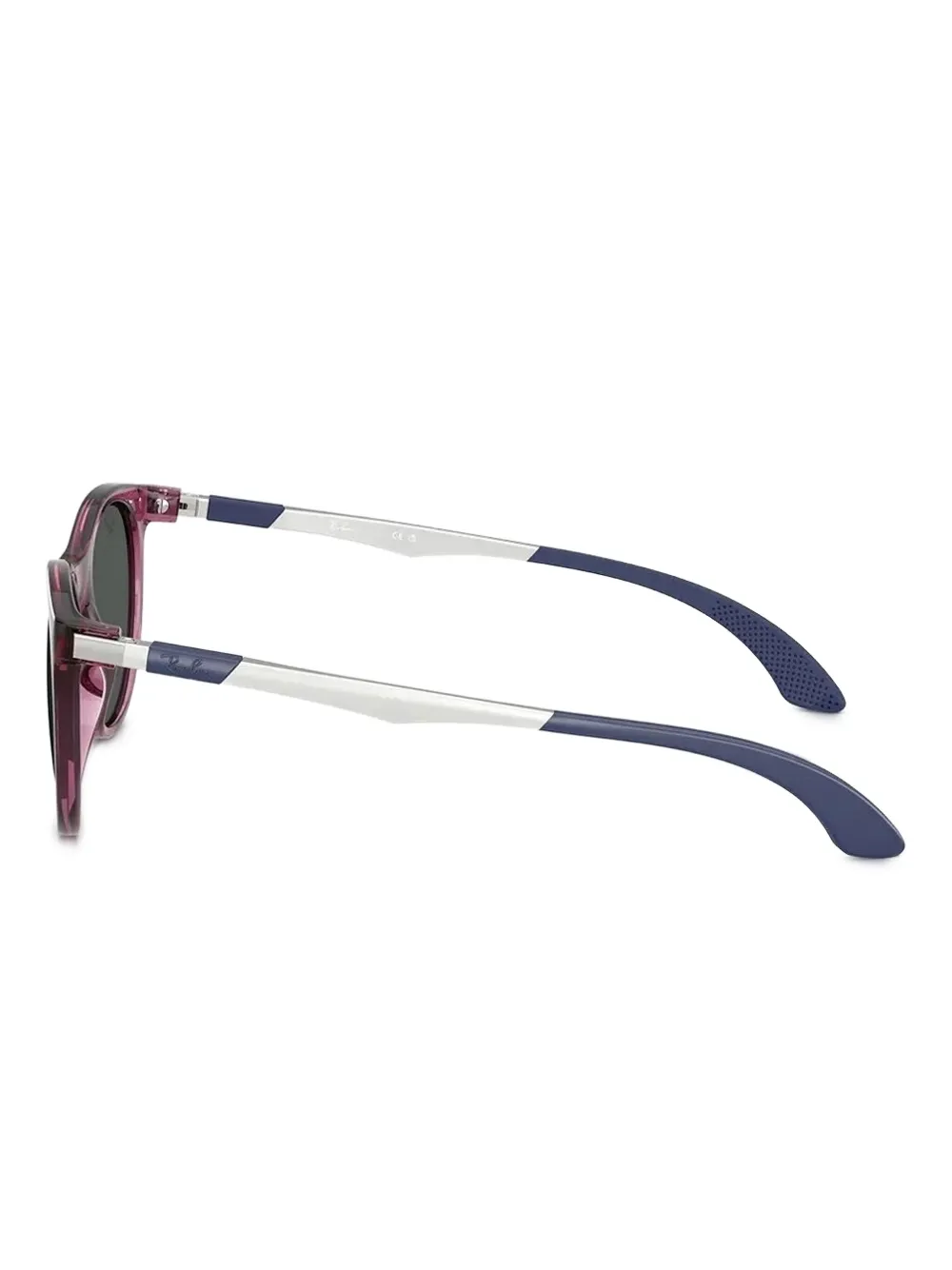 Ray-Ban Zonnebril met rond montuur - Roze