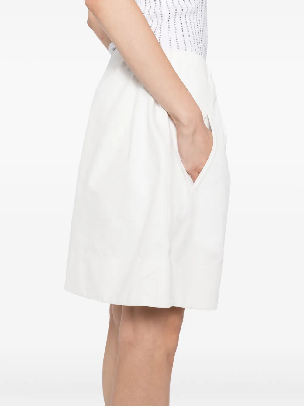 Niccolò Pasqualetti Cotton Shorts In White