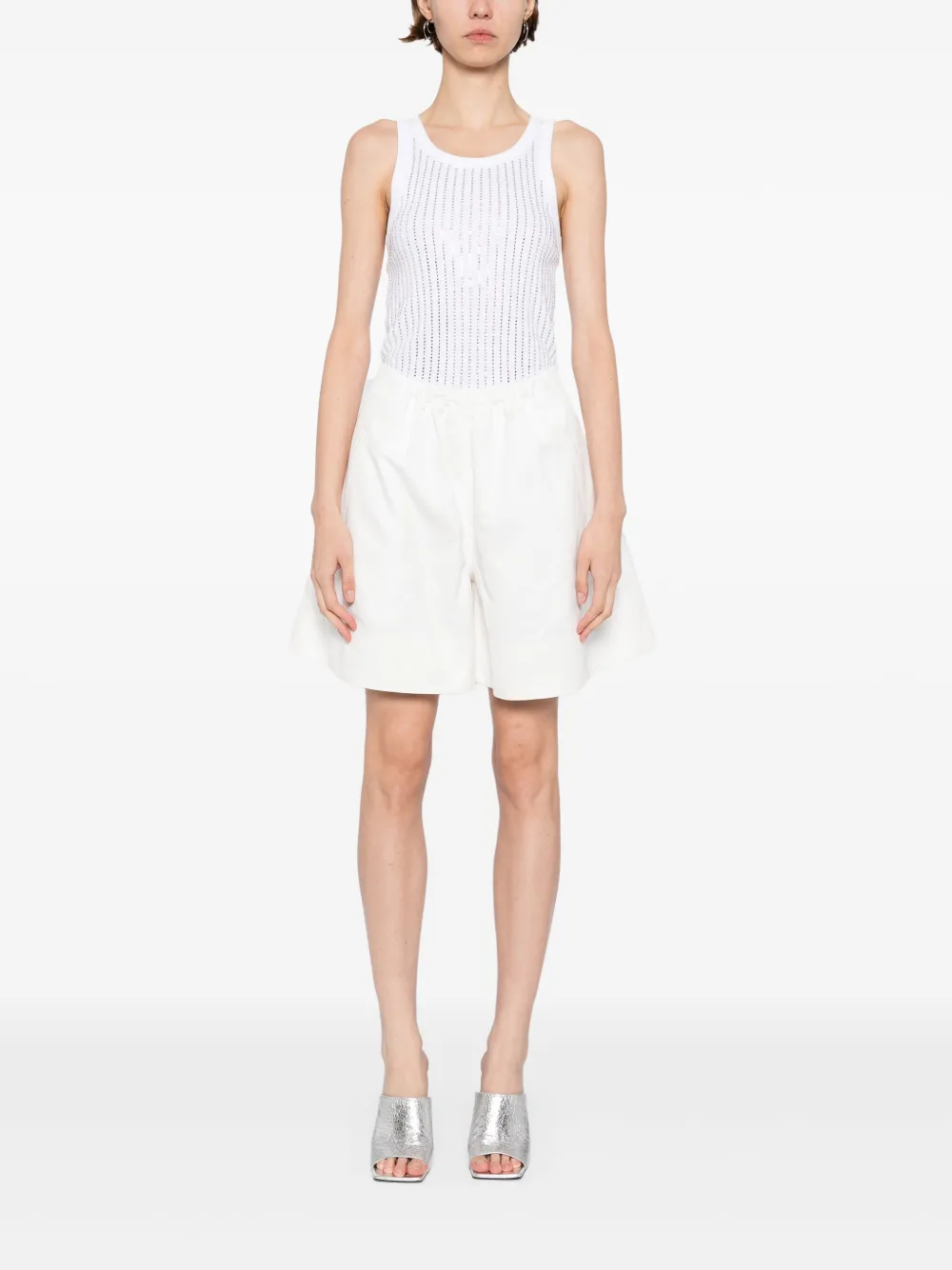 Niccolò Pasqualetti Cotton Shorts In White