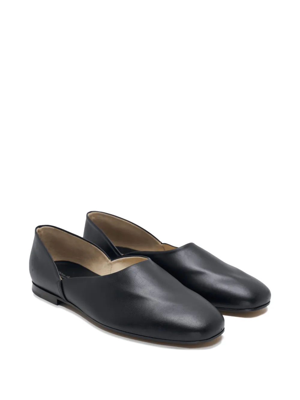 Maison Margiela leather loafers - Zwart