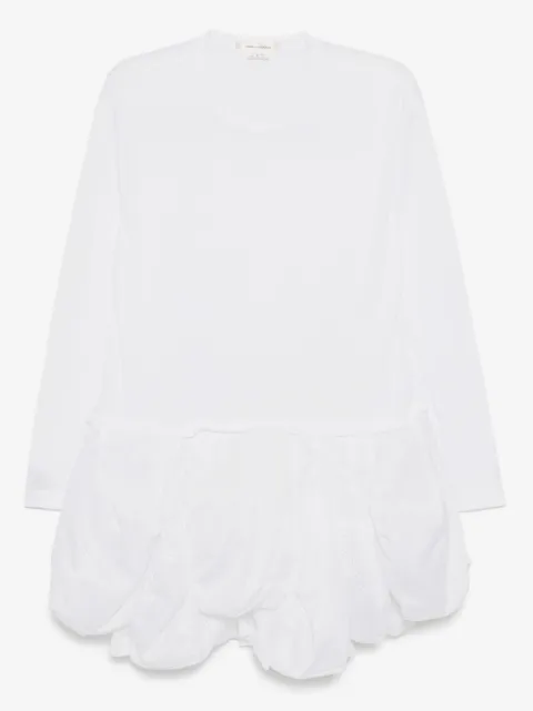 Comme Des Garçons ラッフル ロングスリーブドレス