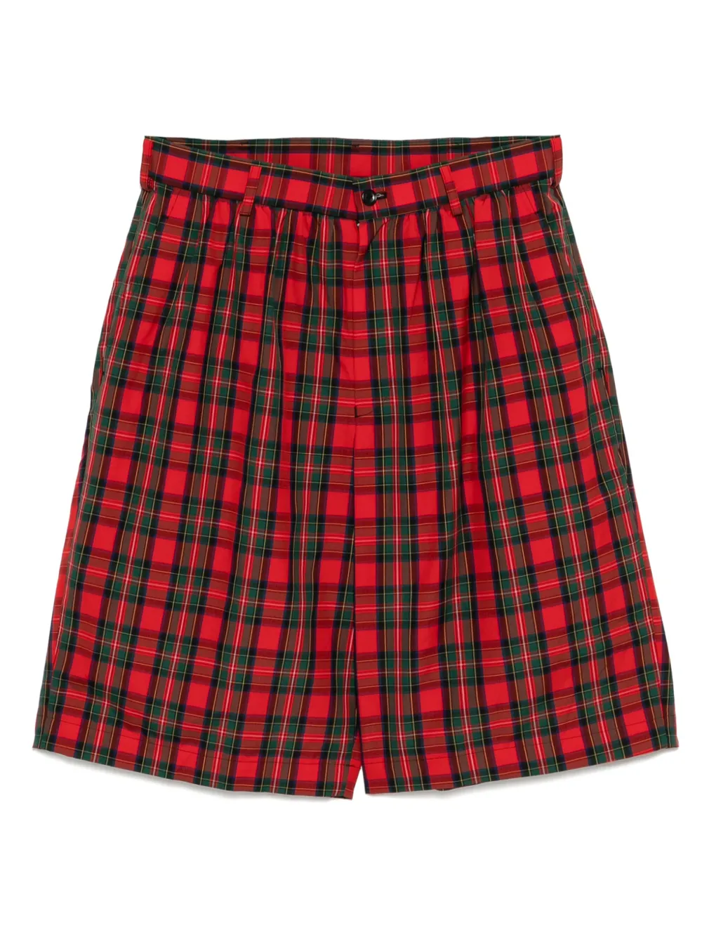 plaid shorts