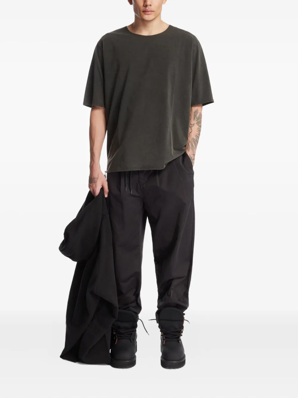 Applied Art Forms Broek met trekkoord - Bruin