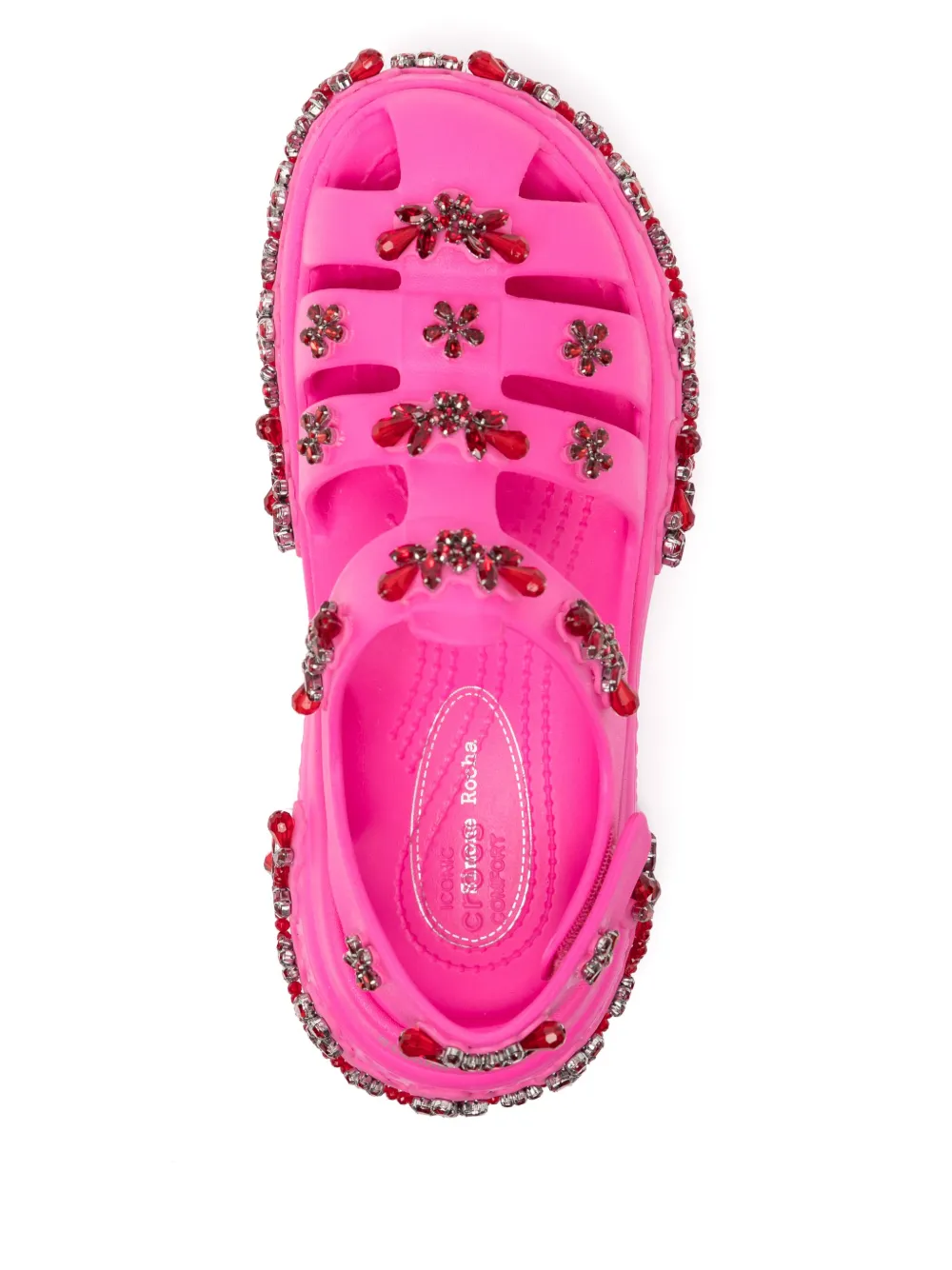 Simone Rocha x Crocs fisherman stomp loafers Pink
