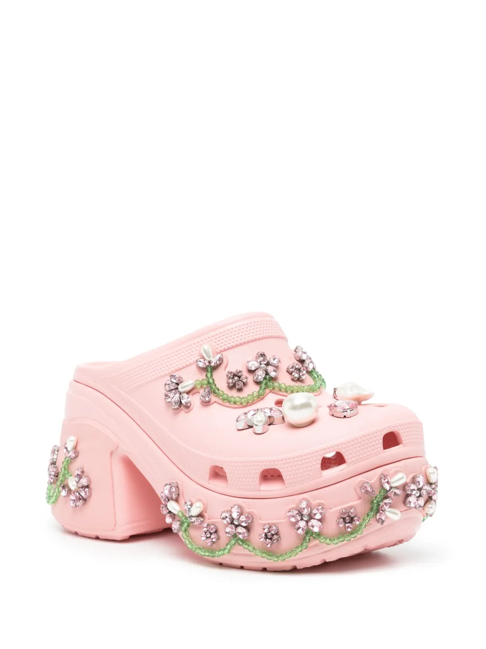 Simone Rocha x Crocs siren clogs Pink