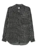 Black Comme Des Garçons Filip Pagowski polka-dot shirt