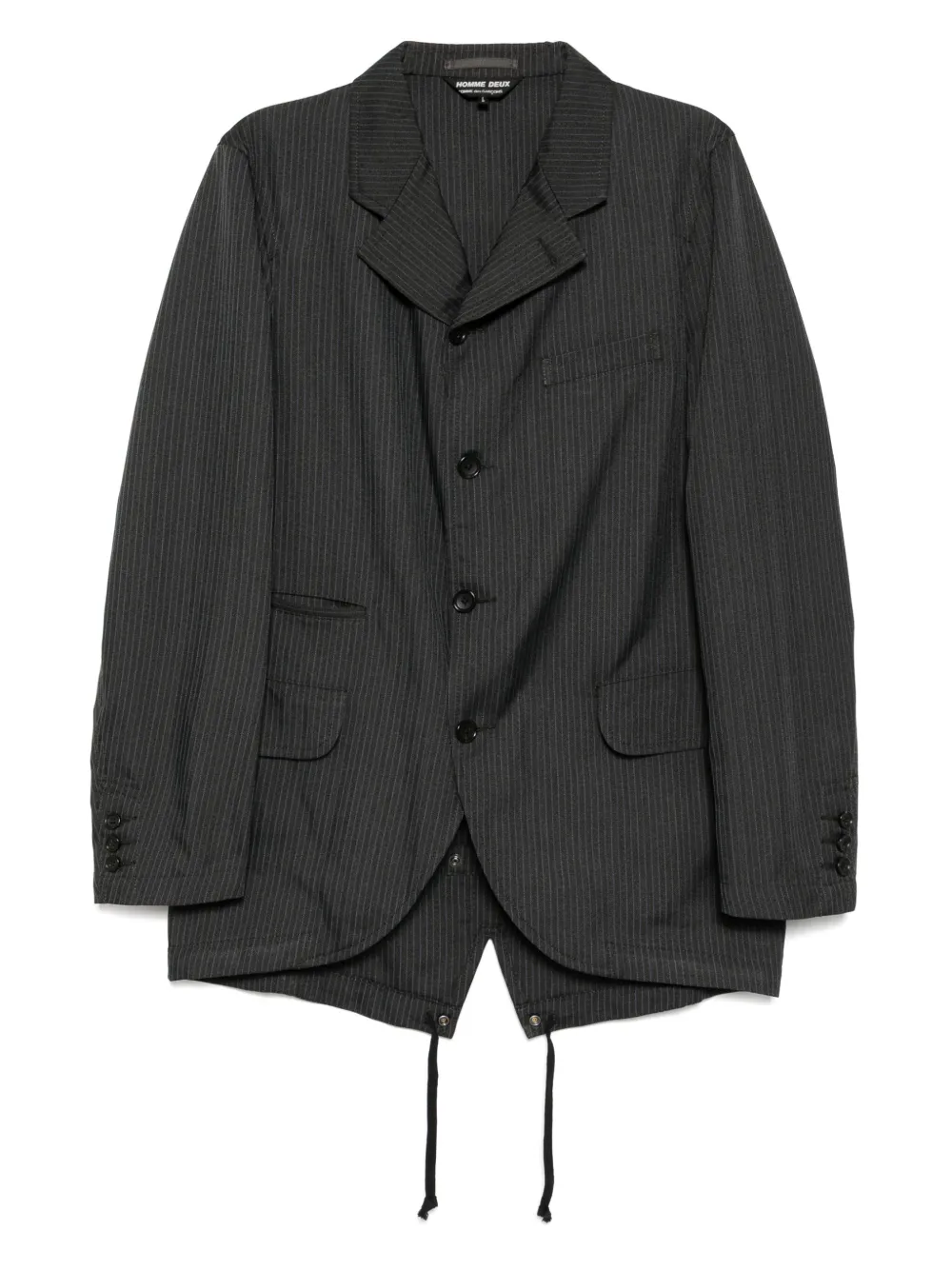 Comme des Garçons Homme Deux blazer con botones | gris | Image 1