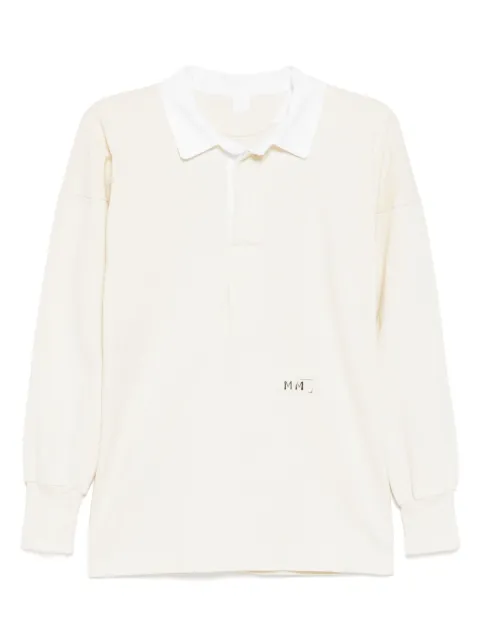 Maison Margiela cotton long-sleeves top