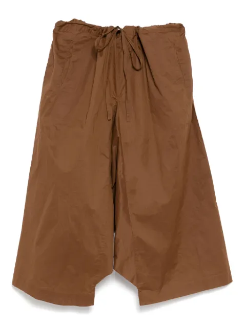 Egg cotton trousers