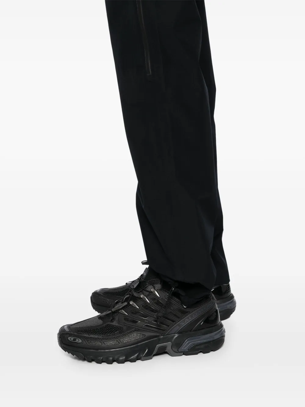 MM6 Maison Margiela x Salomon Gore-tex broek met vijf zakken Zwart