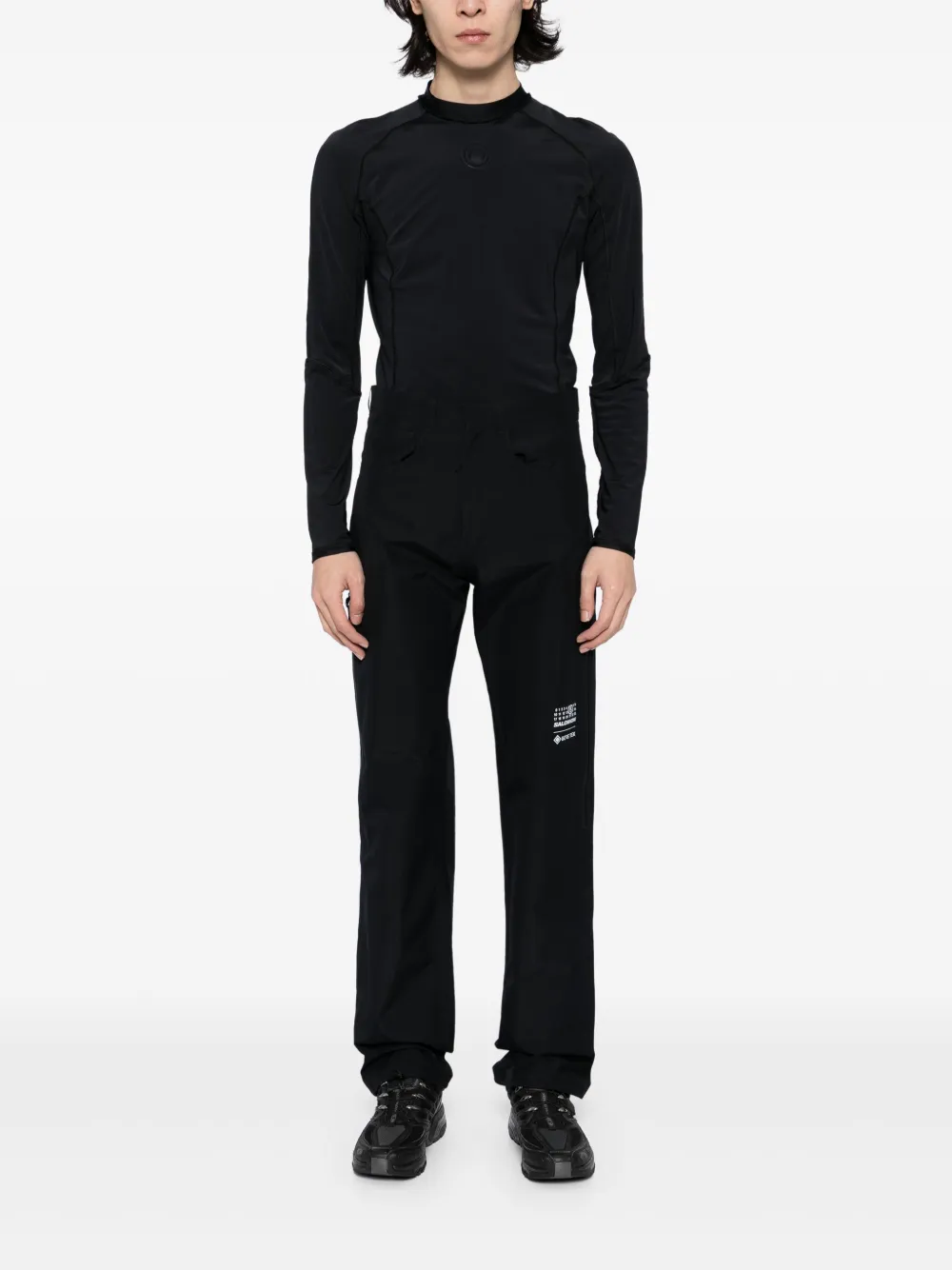 MM6 Maison Margiela x Salomon Gore-tex broek met vijf zakken Zwart