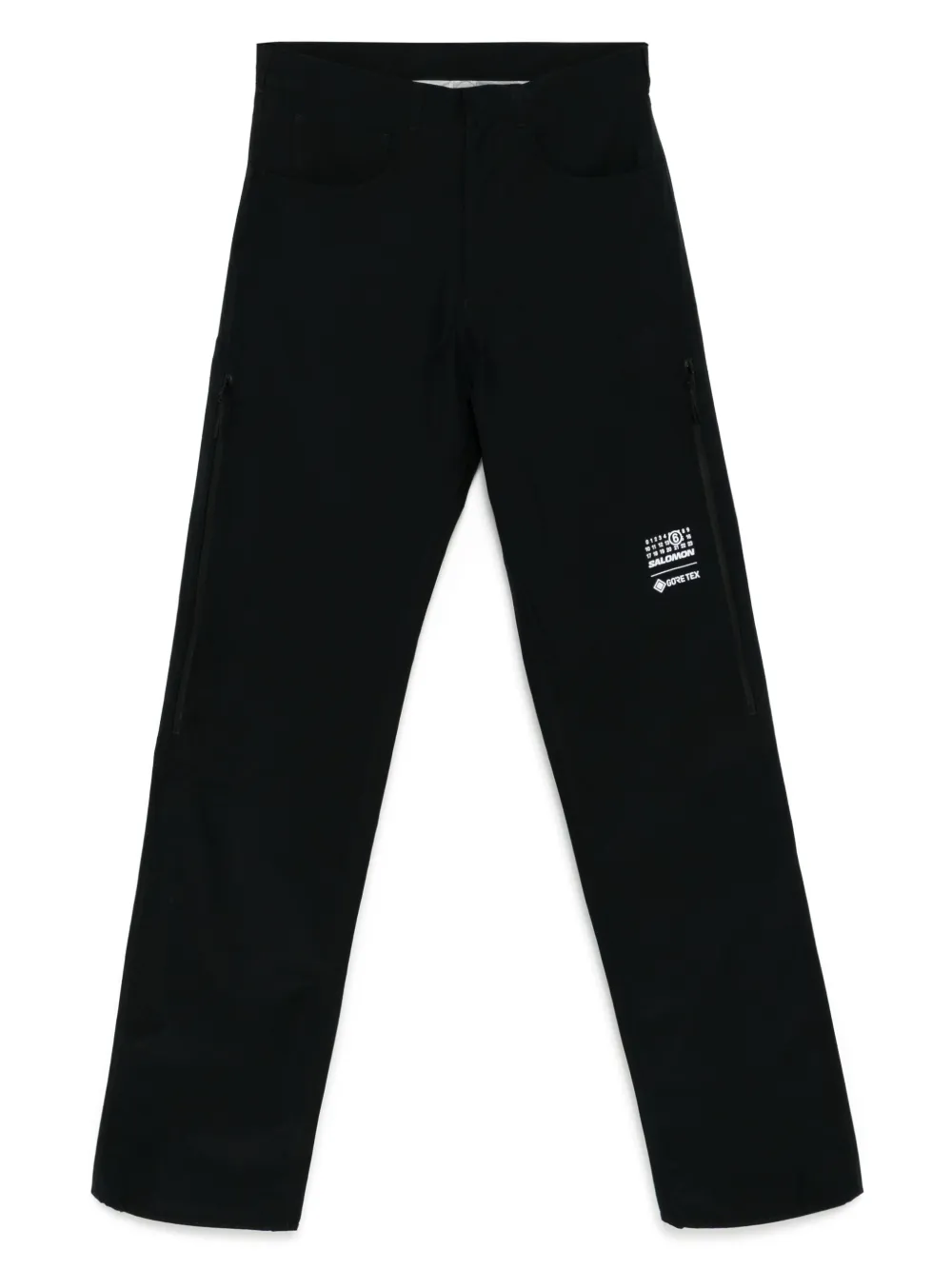 MM6 Maison Margiela x Salomon Gore-tex broek met vijf zakken Zwart