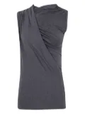 Paloma Wool drape-detail top - Grey