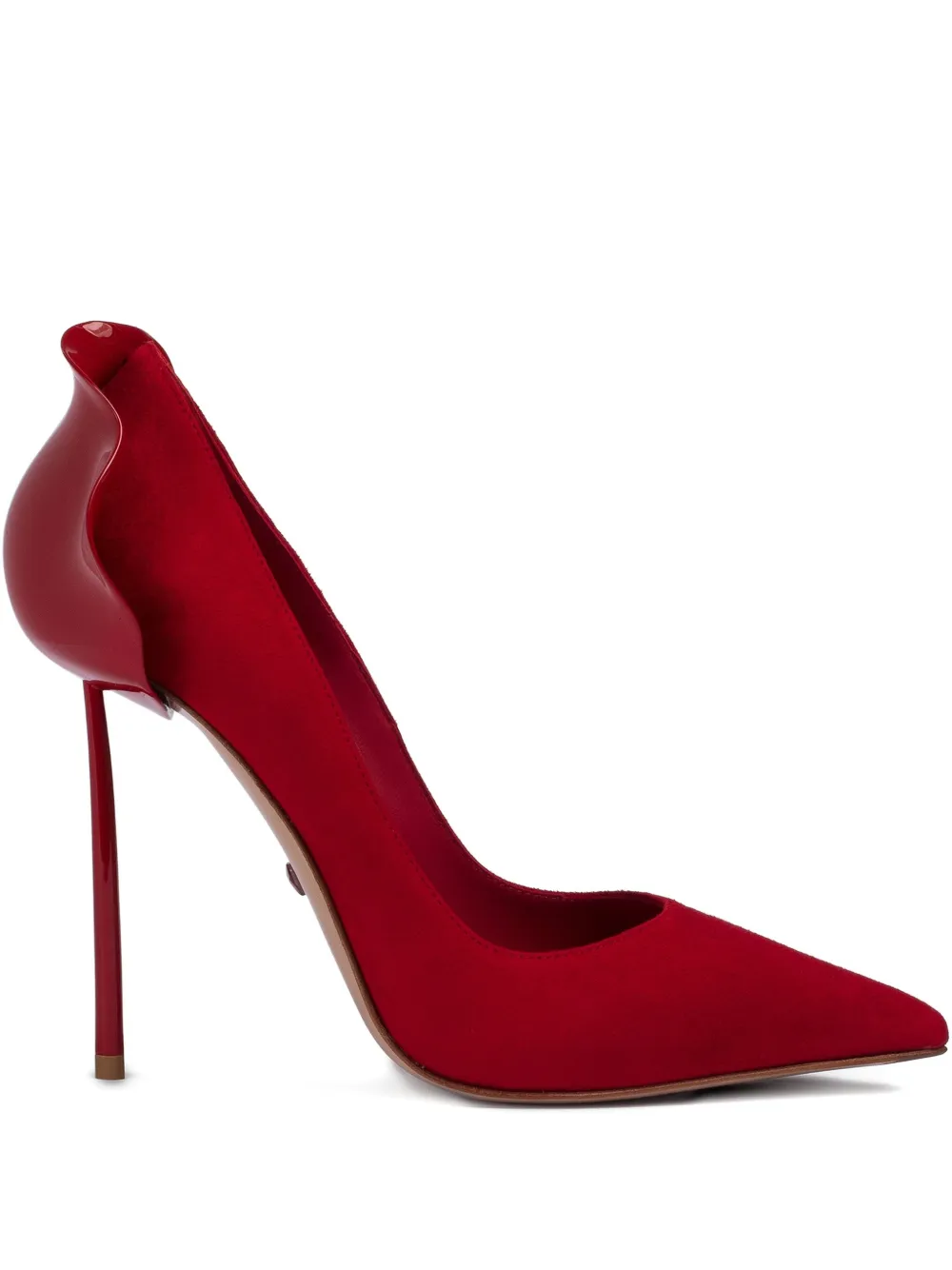 Le Silla 120mm Petalo Blooming Heart pumps Red