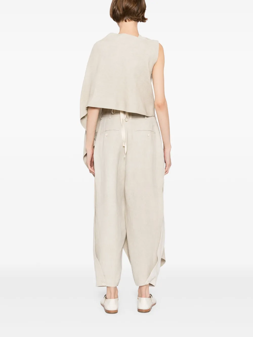 Uma Wang Krema jas Beige