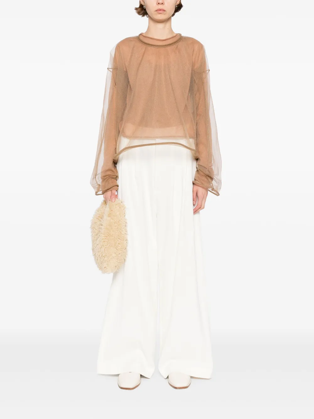 Uma Wang Paella broek - Beige