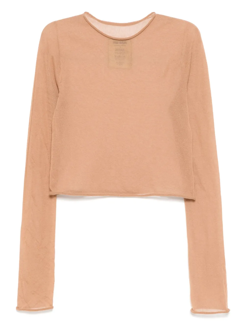 Uma Wang long-sleeve top | Neutrals | Image 1