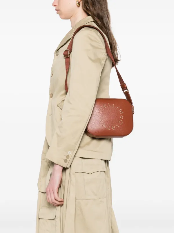Stella McCartney ロゴ ショルダーバッグ | ブラウン | FARFETCH JP