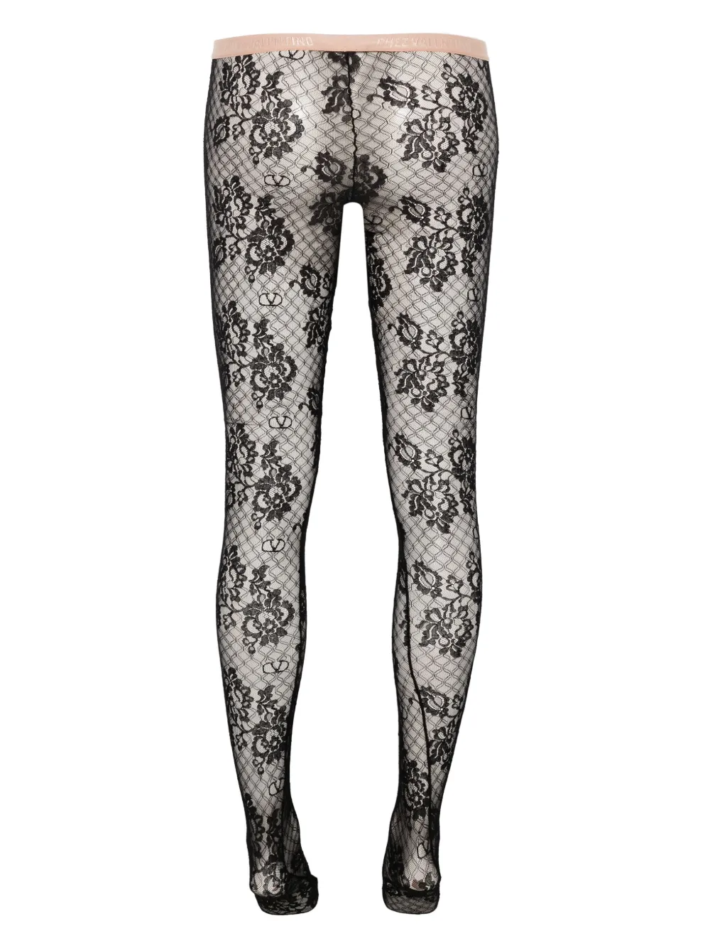 Valentino Garavani Panty met kant Zwart