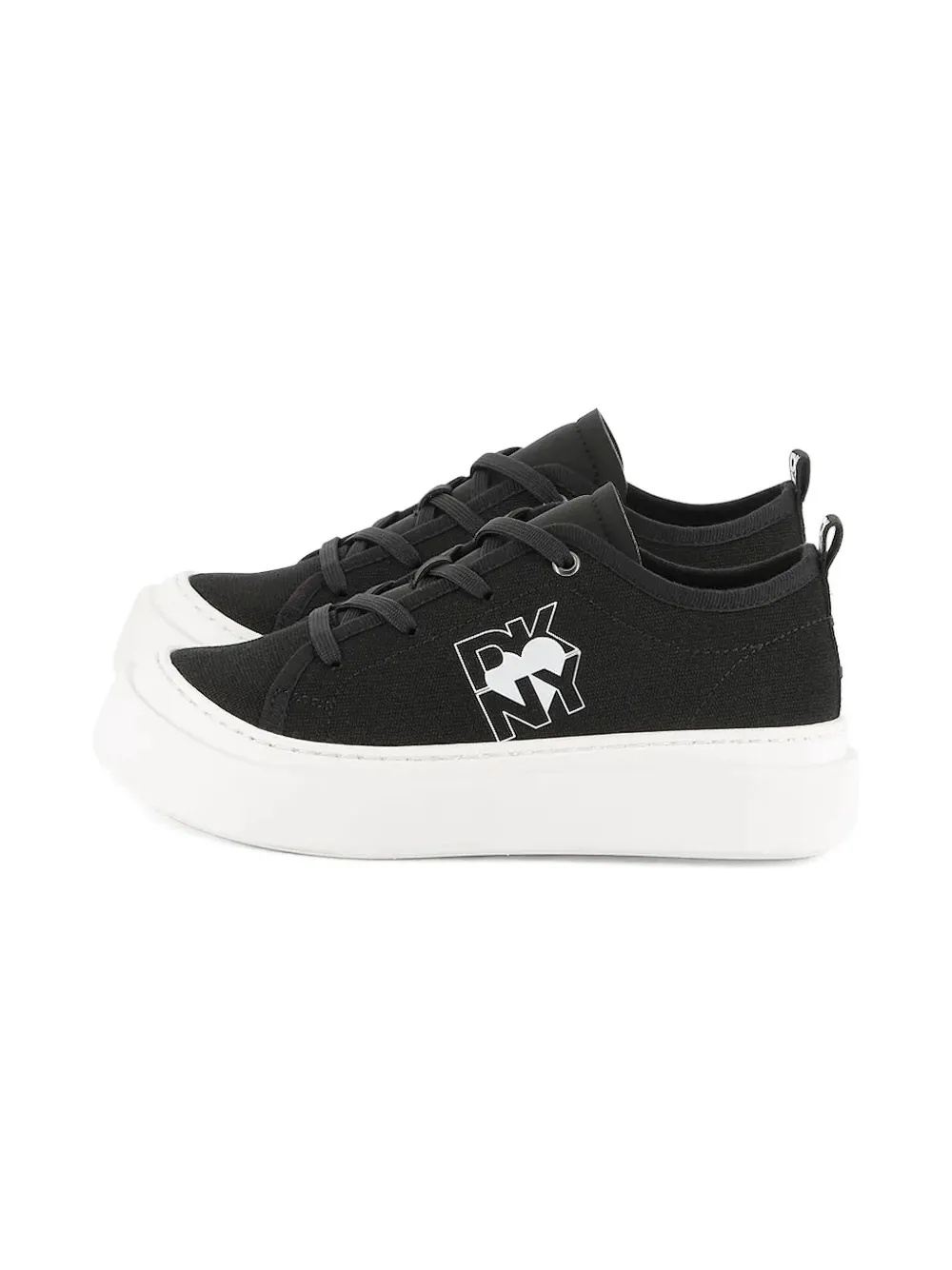 DKNY Sneakers met logodetail - Groen