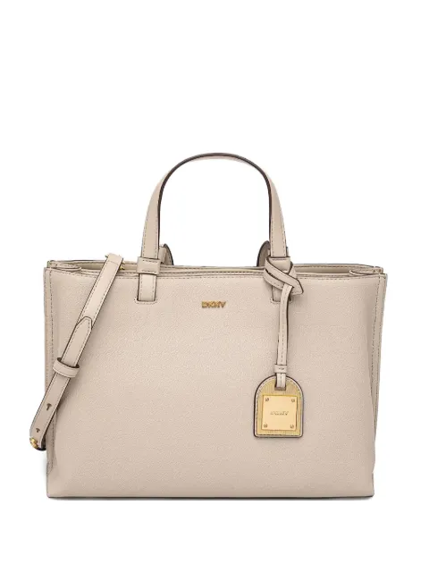 DKNY leather tote bag 