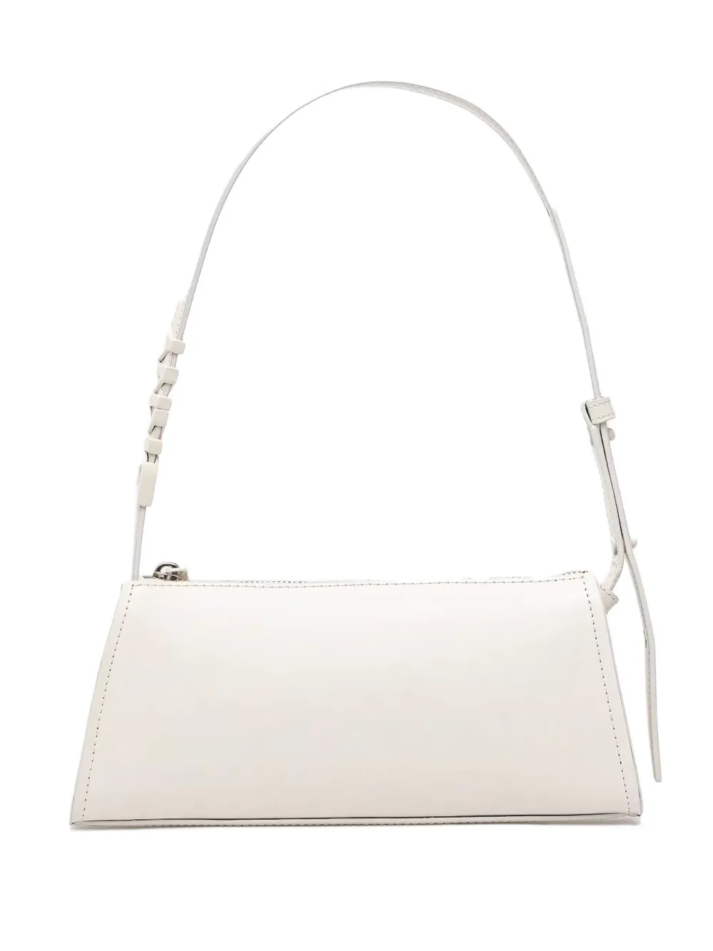 DKNY Leren shopper Beige