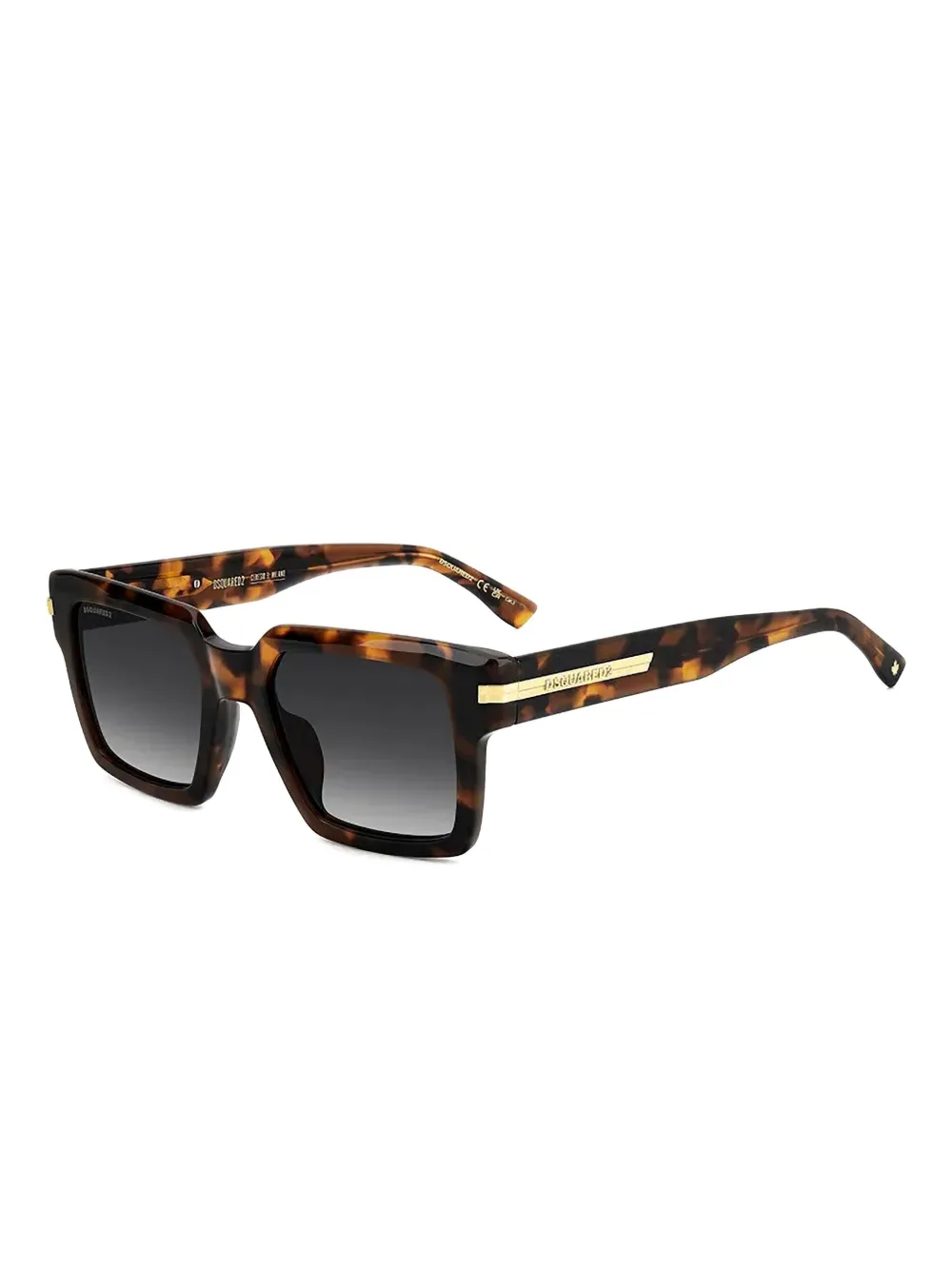 DSQUARED2 EYEWEAR tortoiseshell square-frame sunglasses | Image 2