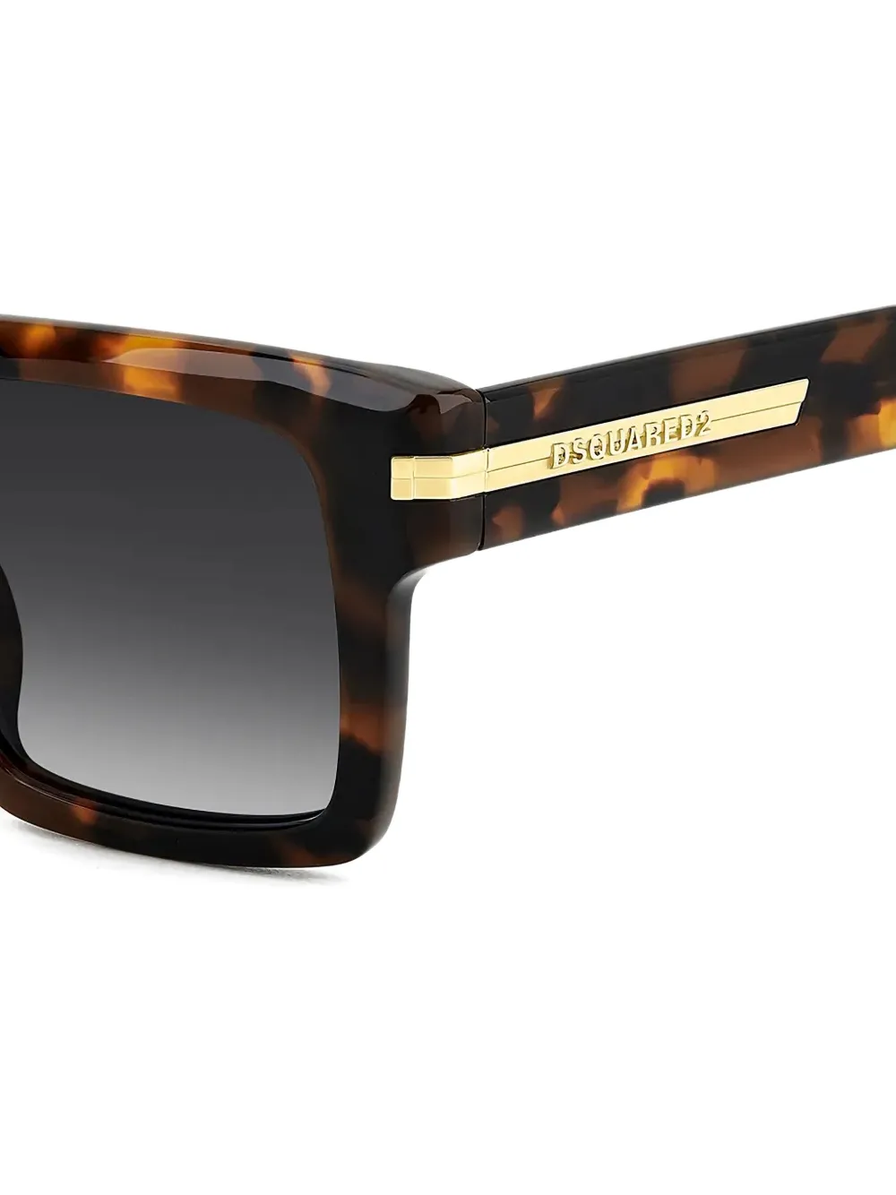 DSQUARED2 EYEWEAR Occhiali da sole squadrati con effetto tartarugato | Accessori | Image 4