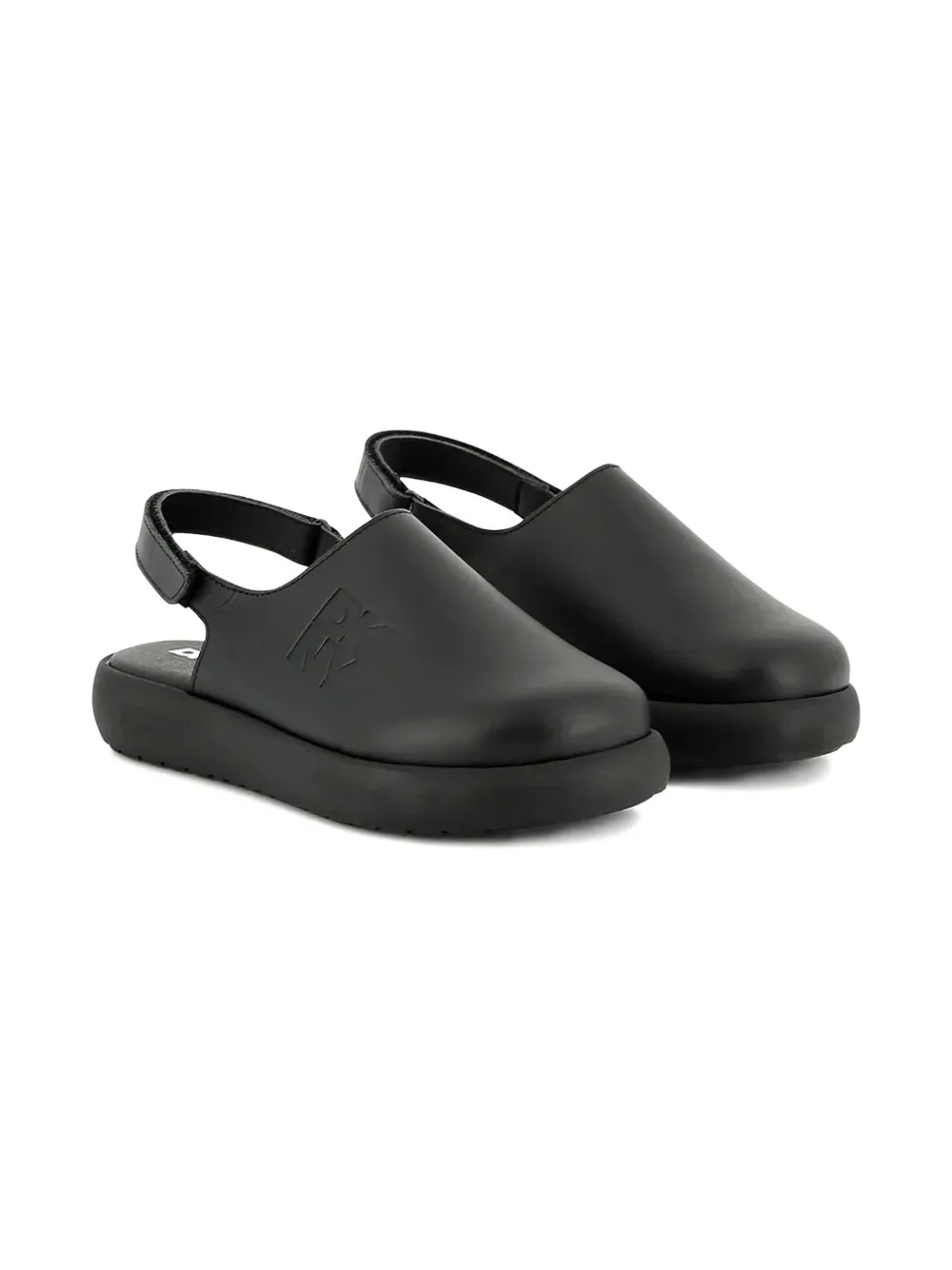 DKNY debossed-logo mules | Black | Image 1