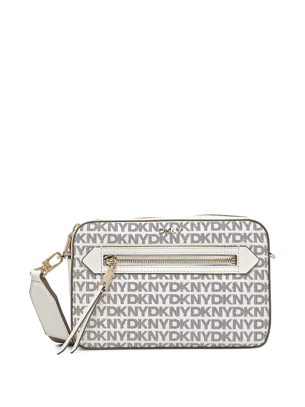 DKNY Crossbodytas met logoprint Wit